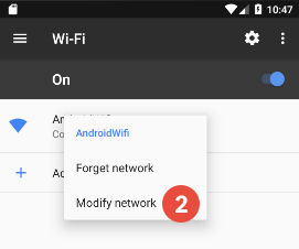Modify Network