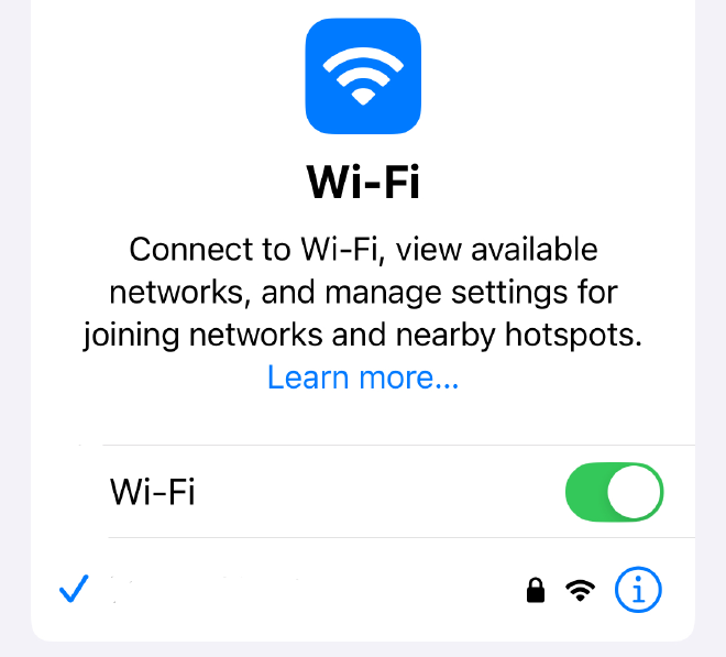 Wi-Fi Network